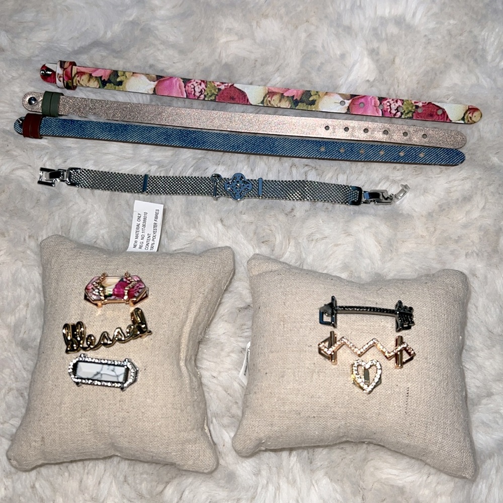 Lot of Keep (Stella & Dot) Bracelets and Charms